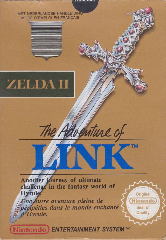 Game | Nintendo NES | Zelda II The Adventure Of Link