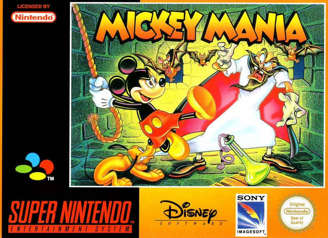 Game | Super Nintendo SNES | Mickey Mania
