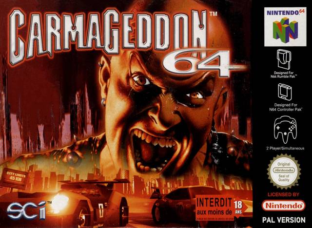 Game | Nintendo N64 | Carmageddon