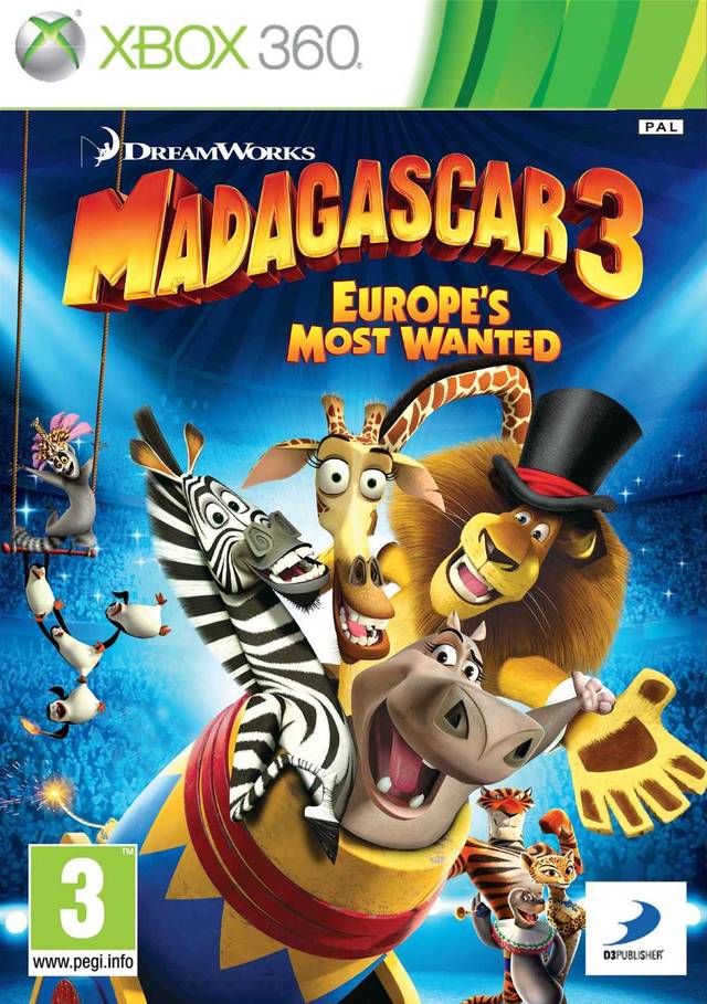 Game | Microsoft Xbox 360 | Madagascar 3