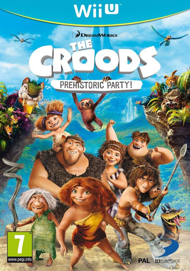 Game | Nintendo Wii U | The Croods: Prehistoric Party