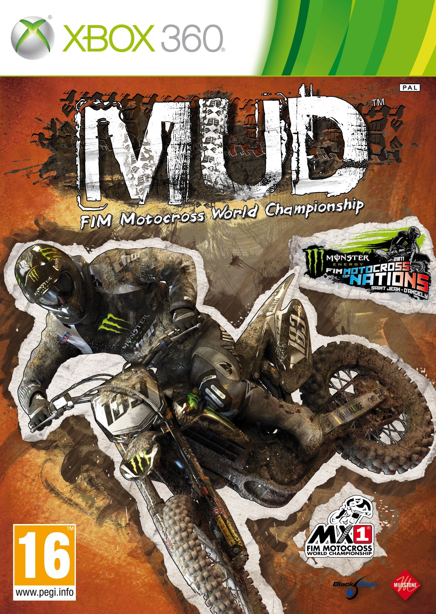 Game | Microsoft Xbox 360 | MUD: FIM Motocross World Championship