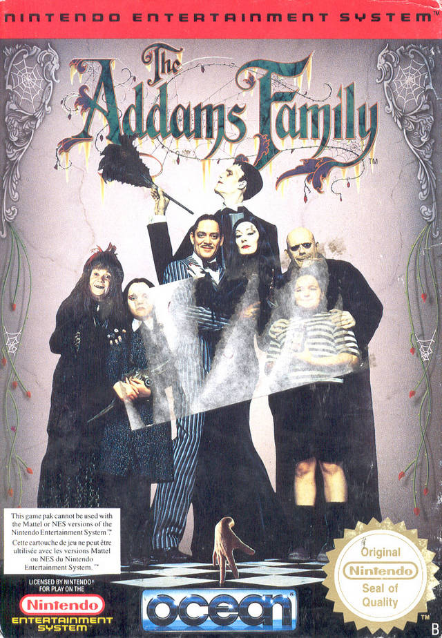 Game | Nintendo NES | The Addams Family