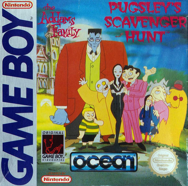 Game | Nintendo Gameboy GB | Addams Family Pugsley's Scavenger Hunt