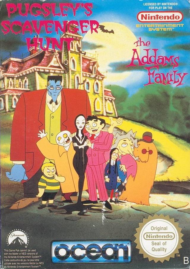 Game | Nintendo NES | Addams Family Pugsley's Scavenger Hunt