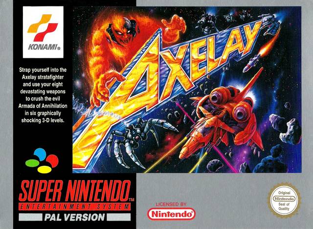 Game | Super Nintendo SNES | Axelay