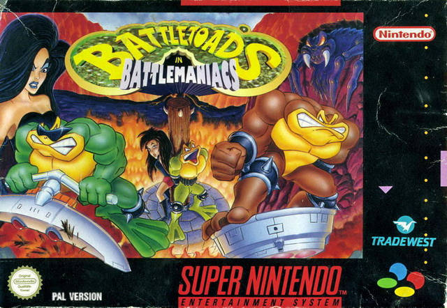 Game | Super Nintendo SNES | Battletoads In Battlemaniacs