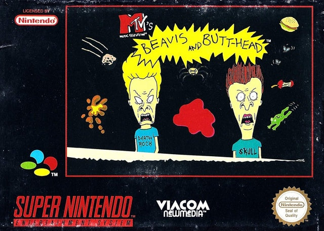 Game | Super Nintendo SNES | Beavis And Butthead