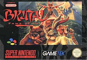 Game | Super Nintendo SNES | Brutal Paws Of Fury