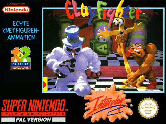 Game | Super Nintendo SNES | ClayFighter PAL/ NTSC USA