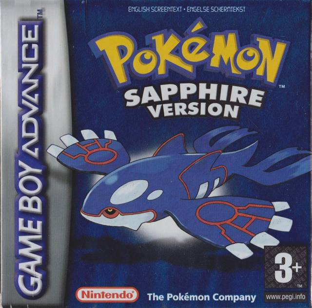 Game | Nintendo Gameboy  Advance GBA | Pokemon Sapphire
