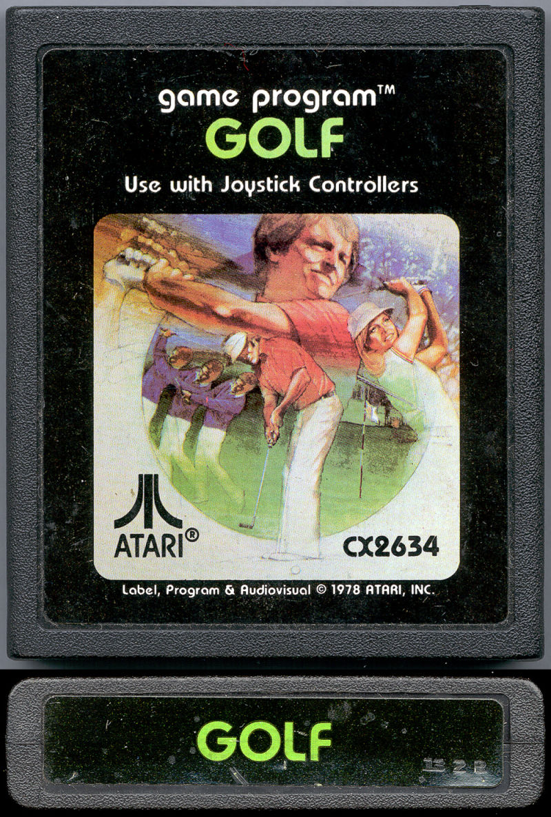 Game | Atari 2600 | Golf [Text Label]