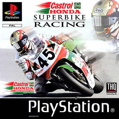Game | Sony Playstation PS1 | Castrol Honda Superbike Racing