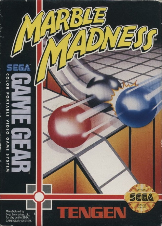 Game | SEGA Game Gear | Marble Madness