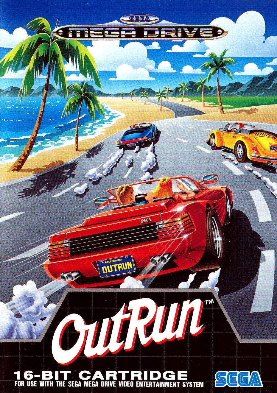 Game | Sega Mega Drive | OutRun