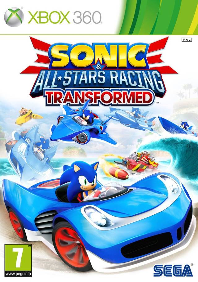 Game | Microsoft Xbox 360 | Sonic & All-Stars Racing Transformed