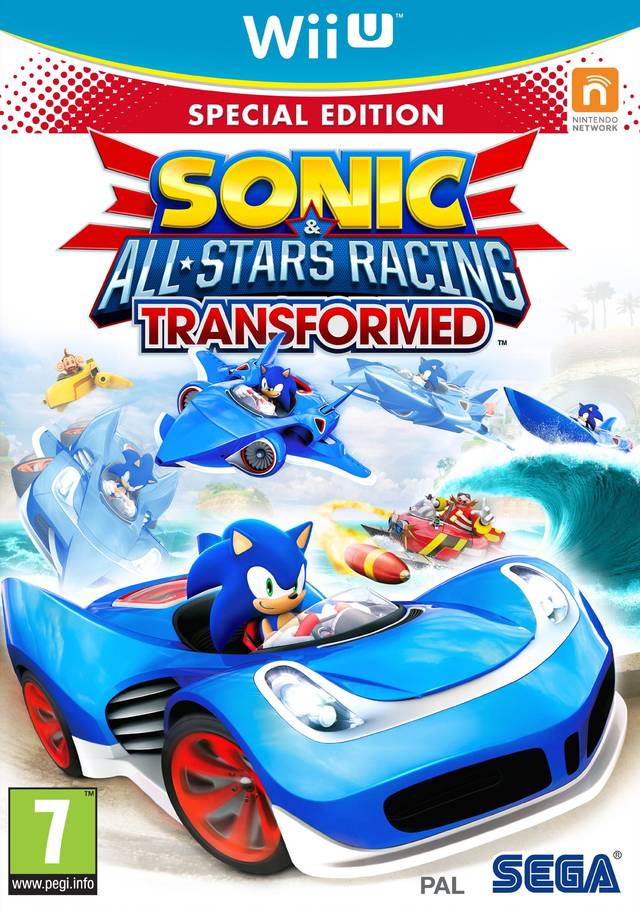 Game | Nintendo Wii U | Sonic & All-Stars Racing Transformed