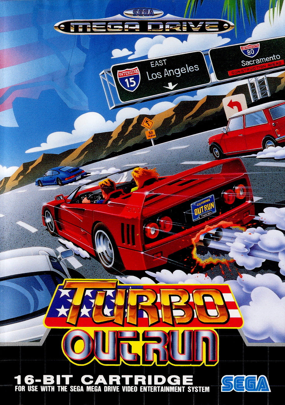 Game | SEGA Mega Drive | Turbo OutRun