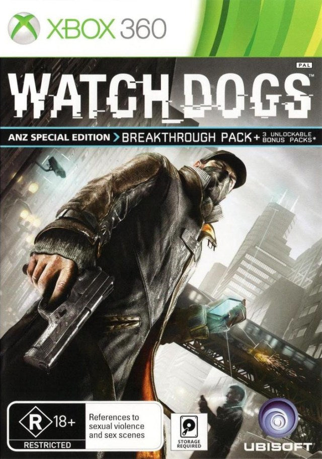 Game | Microsoft Xbox 360 | Watch Dogs [ANZ Special Edition]