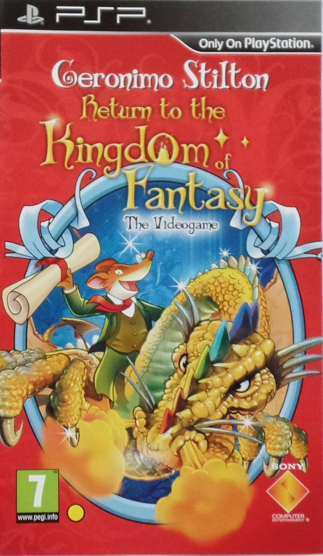 Game | Sony PSP | Geronimo Stilton: Return To The Kingdom Of Fantasy