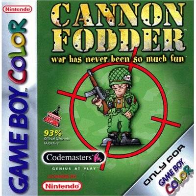 Game | Nintendo Gameboy  Color GBC | Cannon Fodder