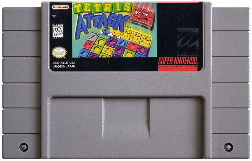 Game | Super Nintendo SNES | Tetris Attack USA NTSC