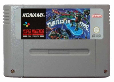 Game | Super Nintendo SNES | Teenage Mutant Hero Turtles IV Turtles in Time