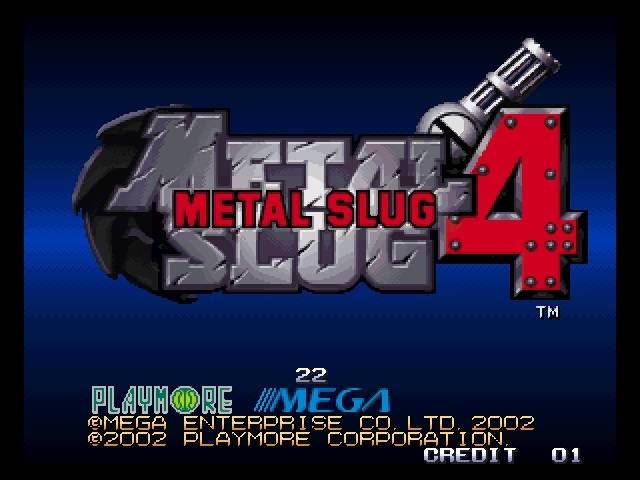 Game | SNK Neo Geo AES | Metal Slug 4 NGH-263