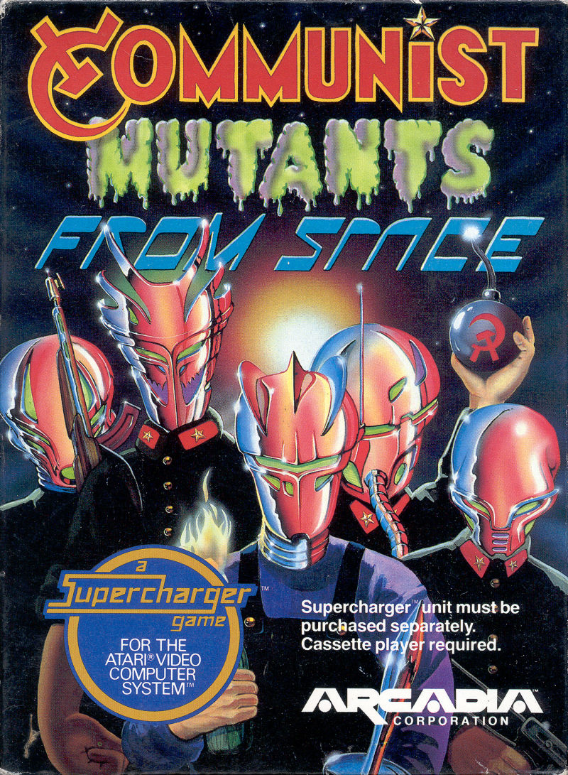 Game | Atari 2600 | Communist Mutants From Space