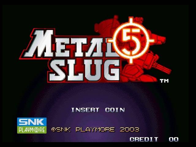 Game | SNK Neo Geo AES | Metal Slug 5 NGH-268