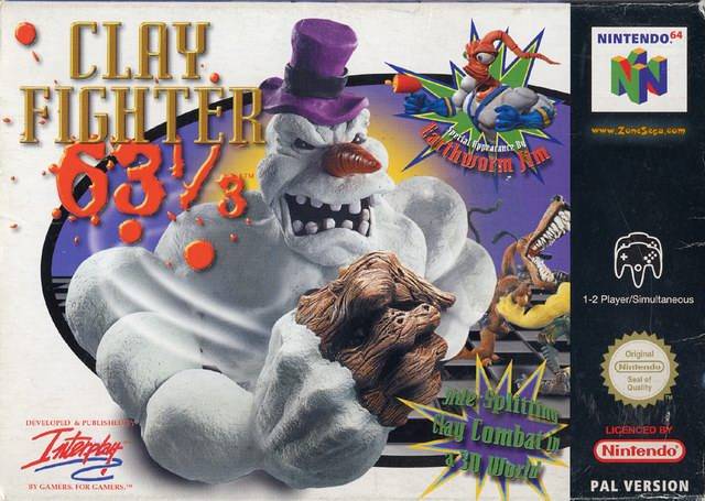 Game | Nintendo N64 | Clay Fighter 63 1/3