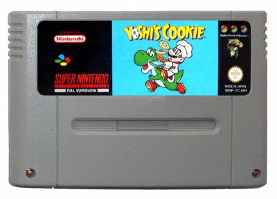 Game | Super Nintendo SNES | Yoshi's Cookie