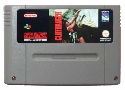 Game | Super Nintendo SNES | Cliffhanger