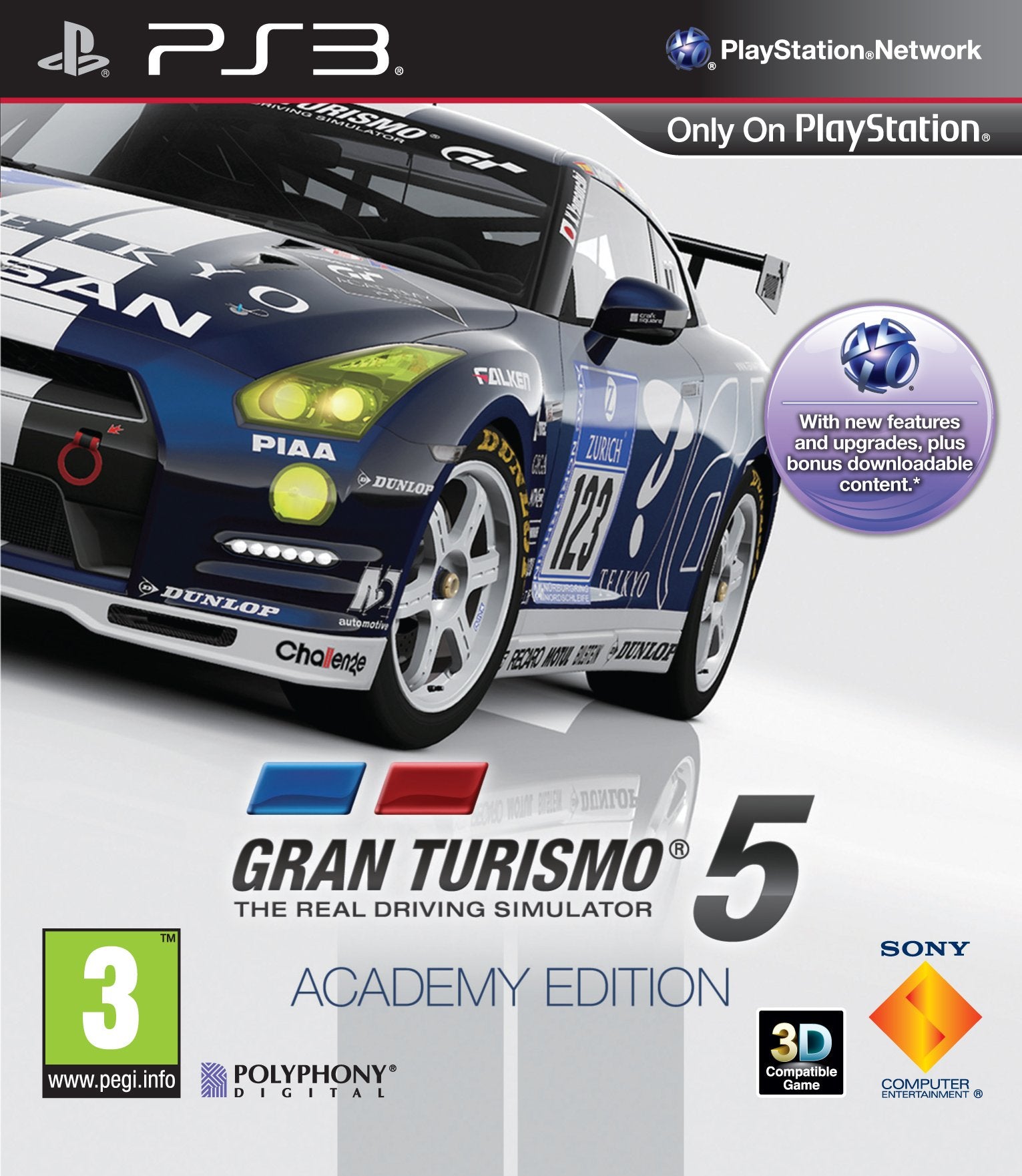 Game | Sony Playstation PS3 | Gran Turismo 5 [Academy Edition]