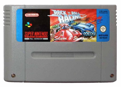 Game | Super Nintendo SNES | Rock N' Roll Racing PAL