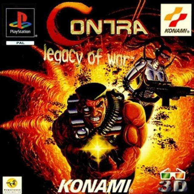 Game | Sony Playstation PS1 | Contra Legacy Of War