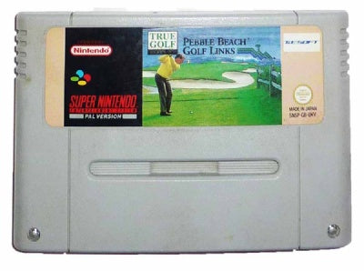 Game | Super Nintendo SNES | Pebble Beach Golf Links