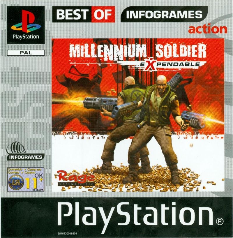 Game | Sony Playstation PS1 | Millennium Soldier Expendable