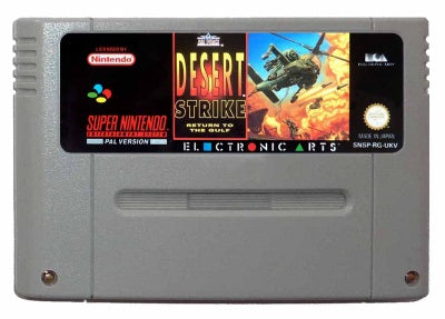 Game | Super Nintendo SNES | Desert Strike Return To The Gulf