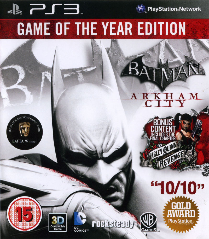Game | Sony Playstation PS3 | Batman: Arkham City [Game Of The Year]