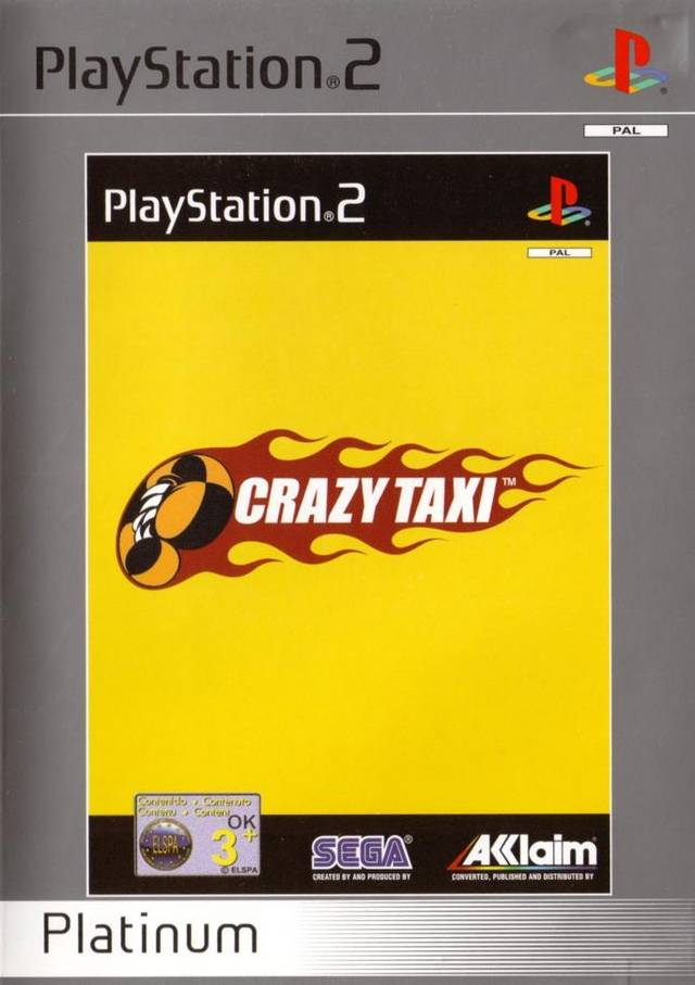 Game | Sony PlayStation PS2 | Crazy Taxi [Platinum]