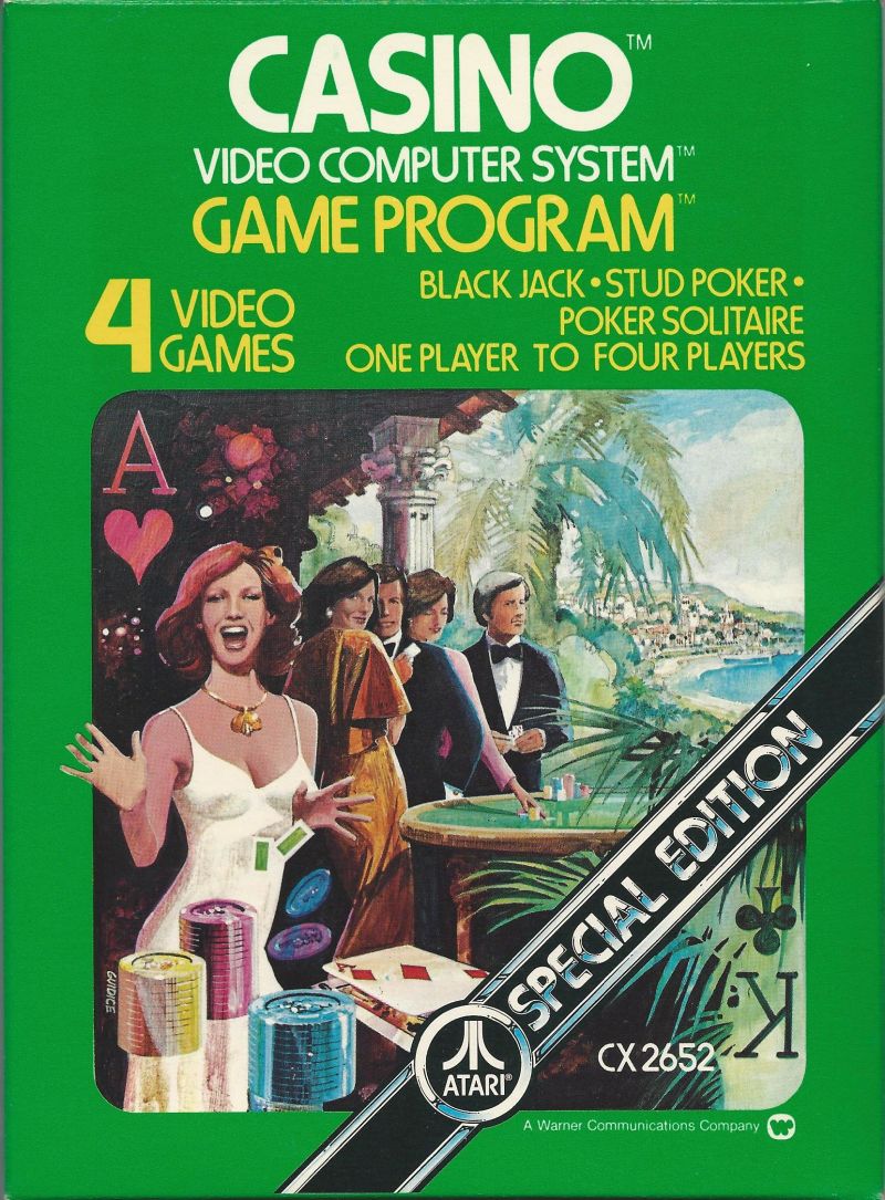 Game | Atari 2600 | Casino [Text Label]