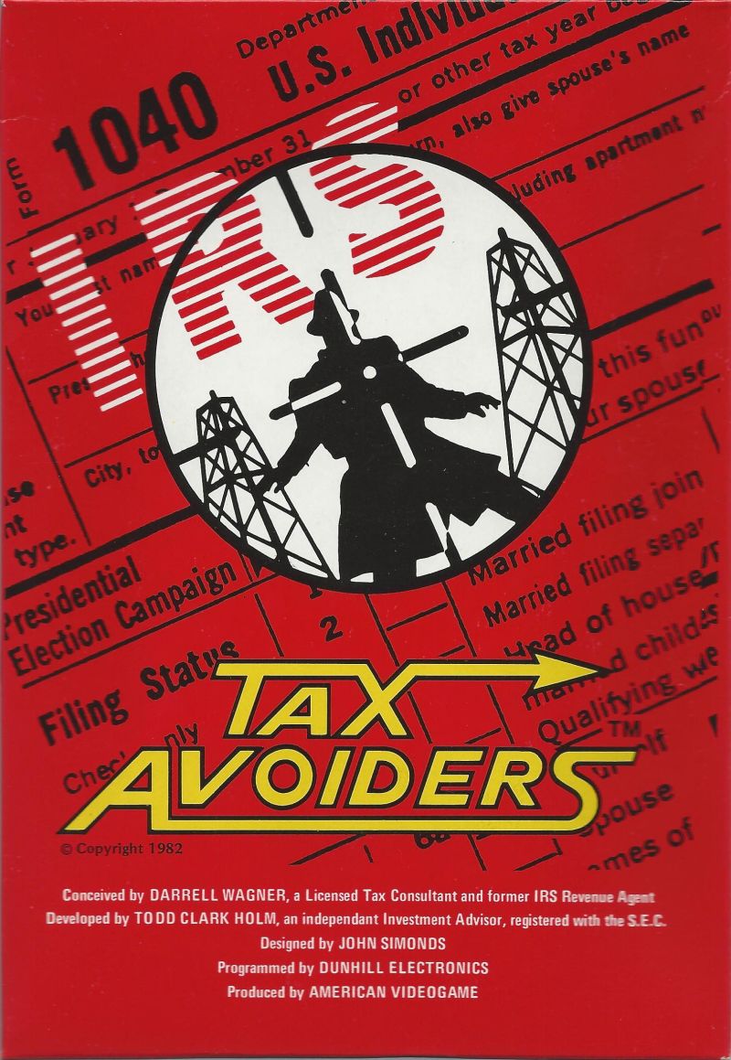Game | Atari 2600 | Tax Avoiders