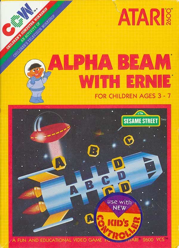 Game | Atari 2600 | Alpha Beam With Ernie