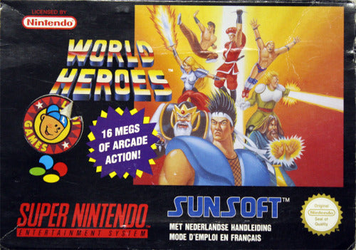 Game | Super Nintendo SNES | World Heroes