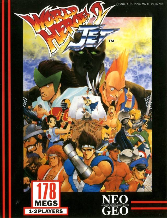 Game | SNK Neo Geo AES | World Heroes 2 Jet NGH-064