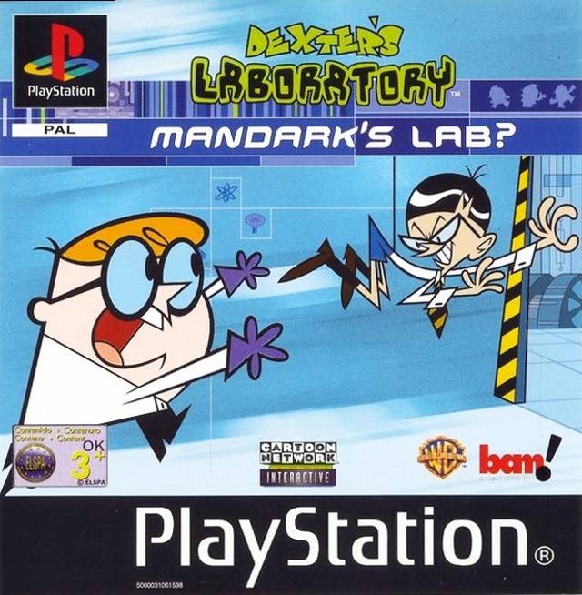 Game | Sony Playstation PS1 | Dexter's Laboratory Mandark's Lab