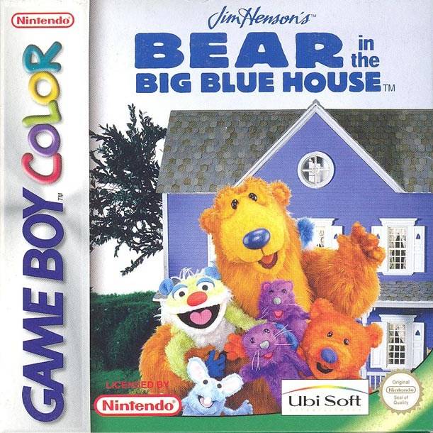 Game | Nintendo Gameboy  Color GBC | Bear In The Big Blue House