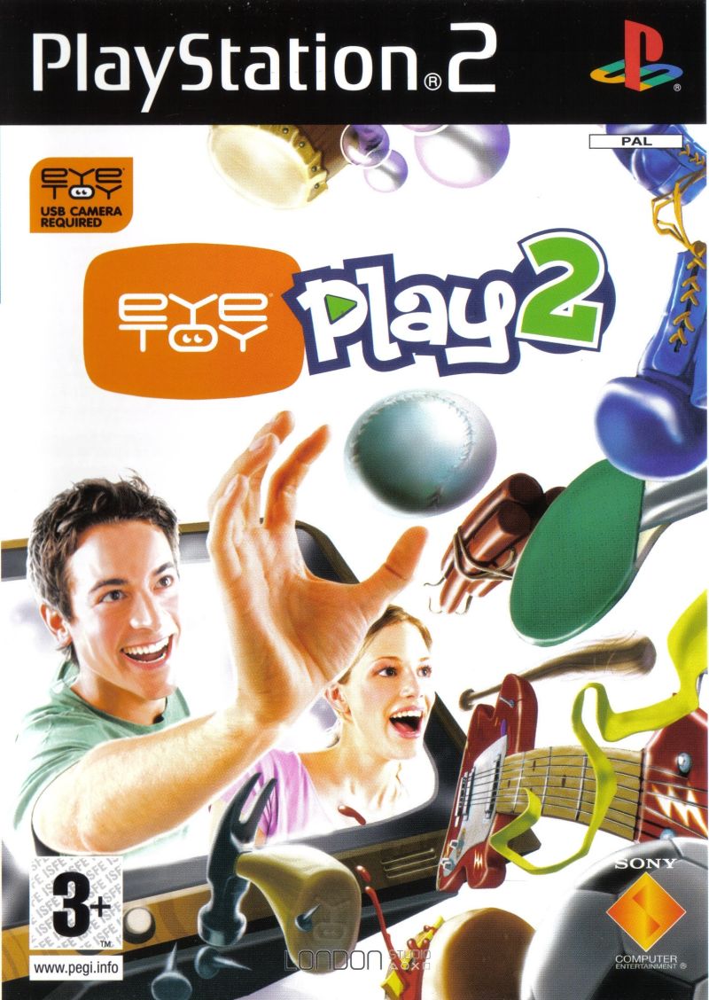 Game | Sony Playstation PS2 | Eye Toy Play 2