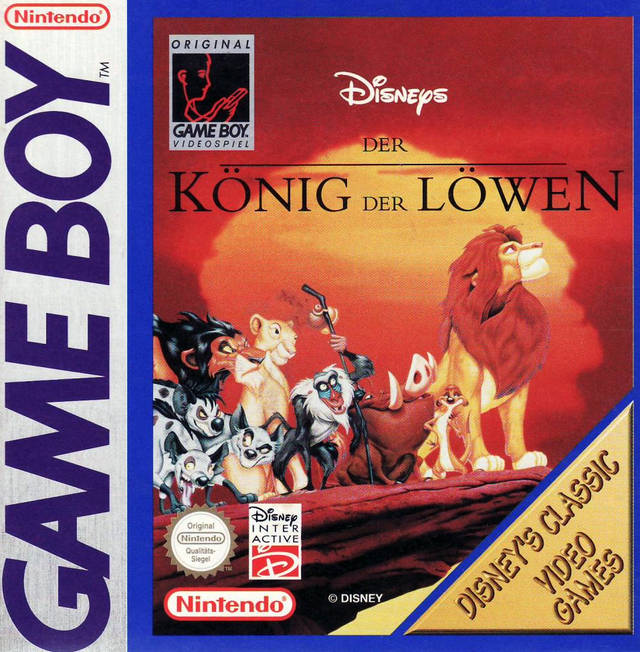 Game | Nintendo Game Boy GB | The Lion King